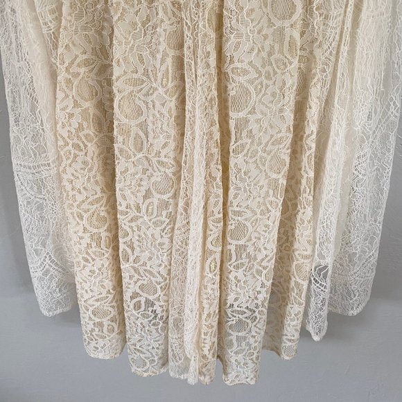 Free People Don't You Dare Lace Mini Dress - Picture 8 of 14